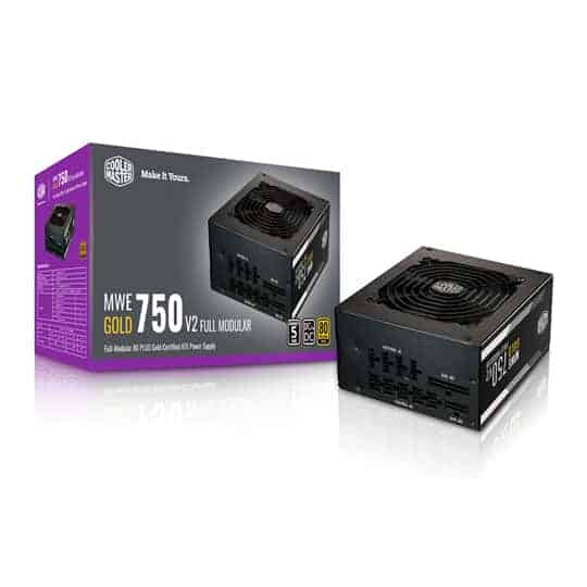 Cooler Master MWE 750W 80+ Gold Full Modular Power Supply